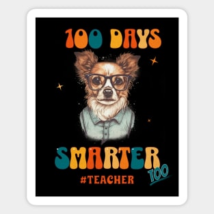 100 days smarter - teacher Magnet